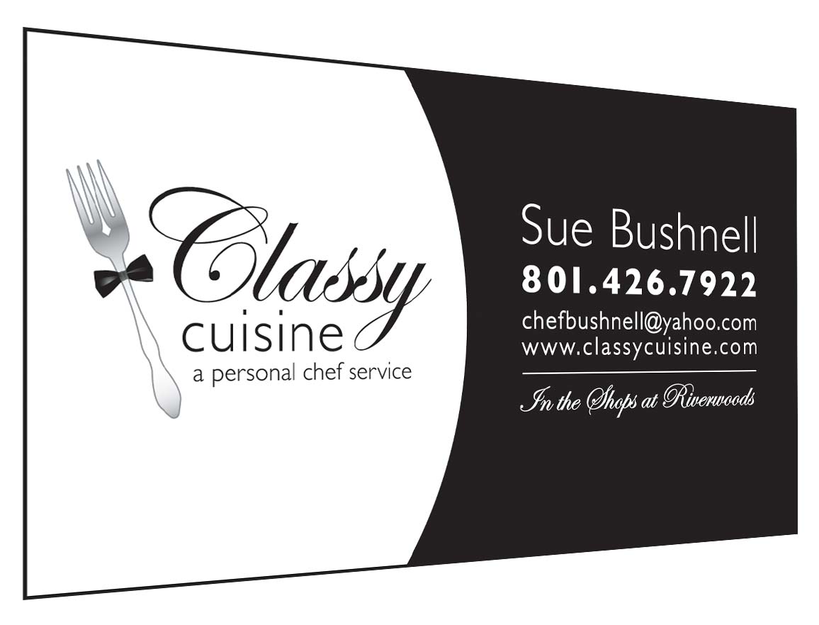 Classy Cuisine logo designed by Brandon Larsen